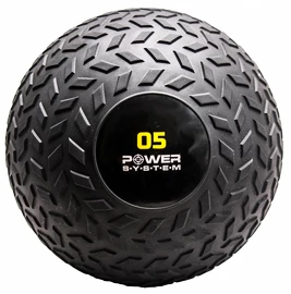 Lopta na posilňovanie Power System Posilovací Míč Slam Ball 5 Kg