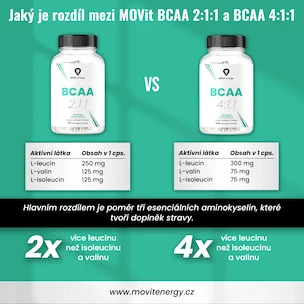 MOVit  BCAA 2:1:1 240 kapslí