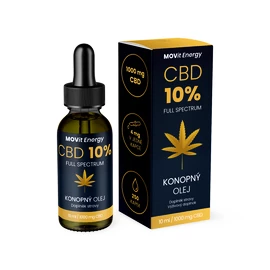 MOVit CBD 10% Full Spectrum konopný olej 10 ml