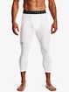 Nohavice Under Armour HeatGear 3/4 Legging-WHT XXL