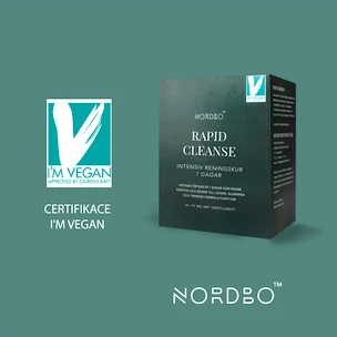 Nordbo  Rychlý detox Rapid Cleanse 28 kapslí