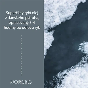 Nordbo  Scandinavian Omega-3 Trout Oil 120 kapslí