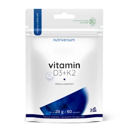 Nutriversum Vitamín D3+K2 60 kapsúl