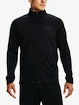 Pánska bunda Under Armour  PIQUE TRACK JACKET-BLK