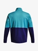 Pánska bunda Under Armour  PIQUE TRACK JACKET-BLU