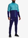 Pánska bunda Under Armour  PIQUE TRACK JACKET-BLU