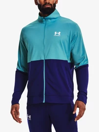 Pánska bunda Under Armour PIQUE TRACK JACKET-BLU