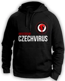 Pánska mikina Czech Virus Mikina Unisex černá