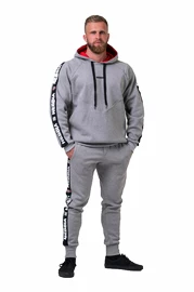 Pánska mikina Nebbia Unlock the Champion hoodie 194 light grey