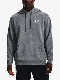 Pánska mikina Under Armour Essential Fleece Hoodie-GRY