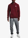 Pánska mikina Under Armour  Essential Fleece Hoodie-RED