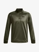 Pánska mikina Under Armour  Fleece 1/4 Zip-GRN