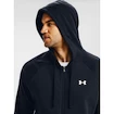 Pánska mikina Under Armour  Rival Cotton FZ Hoodie dark blue