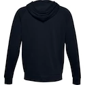 Pánska mikina Under Armour  Rival Cotton FZ Hoodie dark blue