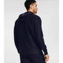 Pánska mikina Under Armour  Rival Cotton FZ Hoodie dark blue S