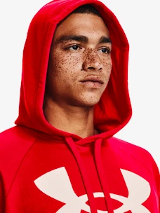 Pánska mikina Under Armour  Rival Fleece Big Logo HD-RED