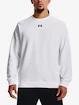 Pánska mikina Under Armour  Rival Fleece Crew-WHT 3XL