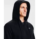 Pánska mikina Under Armour  Rival Fleece FZ Hoodie Dynamic black