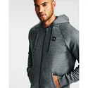 Pánska mikina Under Armour  Rival Fleece FZ Hoodie grey