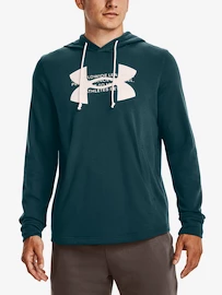 Pánska mikina Under Armour Rival Terry Logo Hoodie-GRN