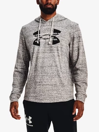 Pánska mikina Under Armour Rival Terry Logo Hoodie-WHT