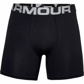 Pánske boxerky Under Armour Charged Cotton 6" 3 Pack black