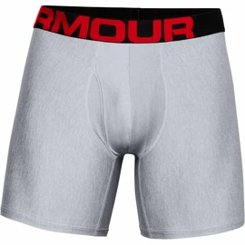 Pánske boxerky Under Armour Tech 6" 2 Pack grey Dynamic