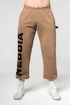 Pánske nohavice Nebbia  Gym Sweatpants Baggy Style GYM BRO Light Brown