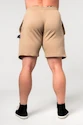 Pánske šortky Nebbia  Gym Sweatshorts GYM BRO Light Brown