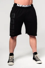 Pánske šortky Nebbia Gym Sweatshorts NO BS Black