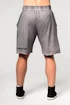 Pánske šortky Nebbia  Washed-off Gym Sweatshorts NO BS Light Grey