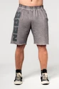 Pánske šortky Nebbia  Washed-off Gym Sweatshorts NO BS Light Grey