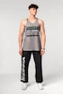 Pánske tielko Nebbia  Washed-off Oversized Stringer MAX OUT Light Grey