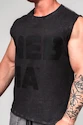 Pánske tielko Nebbia  Washed-off Tank Top BEASTIN' Black