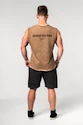 Pánske tielko Nebbia  Washed-off Tank Top BEASTIN' Light Brown