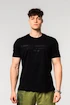 Pánske tričko Nebbia  Muscle Fit T-shirt FLEXIN' Black