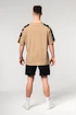 Pánske tričko Nebbia  Oversized T-shirt LIFTING CLUB Light Brown