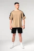 Pánske tričko Nebbia  Oversized T-shirt LIFTING CLUB Light Brown