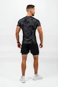 Pánske tričko Nebbia Performance+ Camouflage Compression T-shirt MAXIMUM black