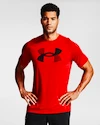 Pánske tričko Under Armour  Big Logo Tech SS Red