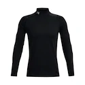 Pánske tričko Under Armour ColdGear Fitted Mock Black 3XL