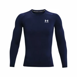 Pánske tričko Under Armour HeatGear Comp LS Midnight Blue