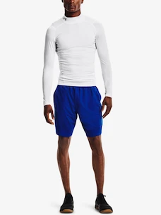 Pánske tričko Under Armour HeatGear Comp Mock LS-WHT XL