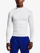 Pánske tričko Under Armour HeatGear Comp Mock LS-WHT XL