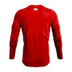 Pánske tričko Under Armour HeatGear HeatGear Armour Fitted LS Radiant Red