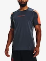 Pánske tričko Under Armour HeatGear Nov Fitted SS-GRY XS