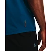 Pánske tričko Under Armour HeatGear Rush 2.0 Print SS Blue