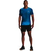 Pánske tričko Under Armour HeatGear Rush 2.0 Print SS Blue