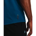 Pánske tričko Under Armour HeatGear Rush 2.0 Print SS Blue