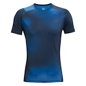 Pánske tričko Under Armour HeatGear Rush 2.0 Print SS Blue